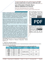 Assessment of Potential of Marble Slurry As A Mineral Admixture in Concrete