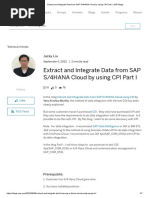 Extract and Integrate Data From SAP S - 4HANA Cloud by Using CPI Part I - SAP Blogs