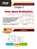 MEM1833 Topic 3 State Space Realizations HANDOUT