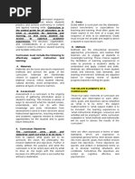 Elements - Components of Educational Curriculum | PDF | Curriculum ...