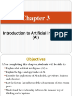 Chapter 3. Introduction To Artificial Intelligence