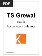 TS Grewal Class 11 Accountancy Solutions Chapter 7