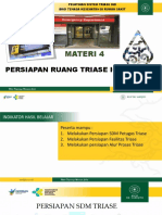 Materi 4 - Persiapan Ruang Triase Igd