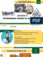 Materi 5 - Penerimaan Pasien Di Igd