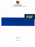 Regulamento de Continuacao de Estudos em PDF-1