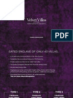 Velvet Villas Flipchart With All Plans - Low