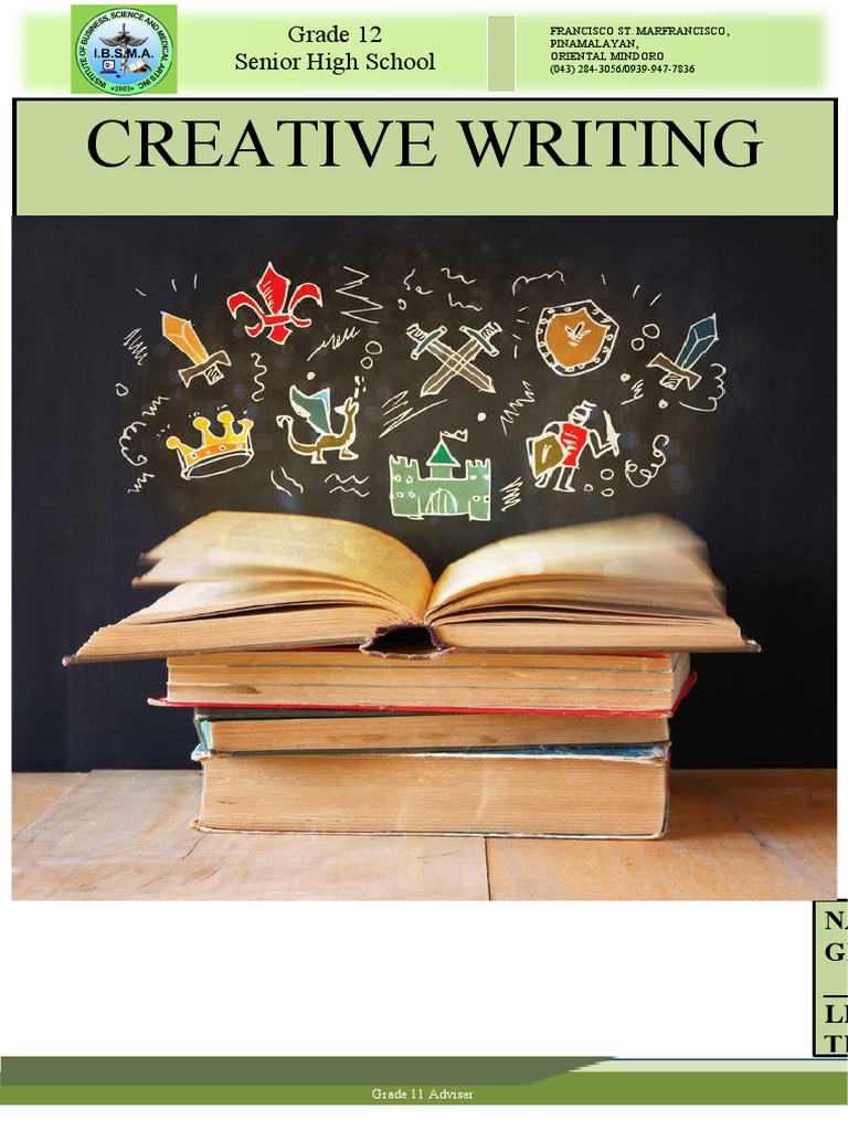 Creative Writing 1ST Week | PDF | Senses | Thought