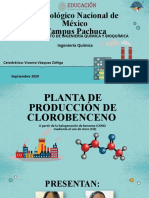 Producción de Clorobenceno