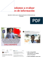 Aprendamos a Evaluar Fuentes de Información