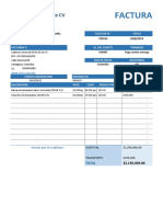 FACTURA COMERCIAL - XLSX - Factura