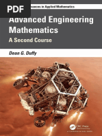 Dean G Duffy Advanced Engineering Mathematics A Second Course With