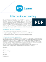 Effective 6-Step Approach to Report Writing