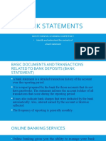 Bank Statements