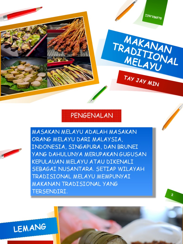 Makanan Traditional Melayu (Autosaved) | PDF