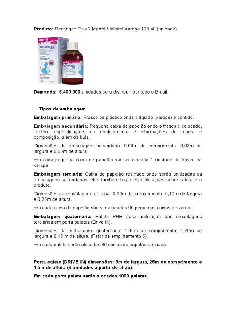 Embalagens de Decongex Plus e Dorflex | PDF | Embalagem e rotulagem ...