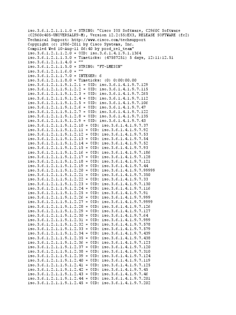 Snmpwalk pdf computer science software development