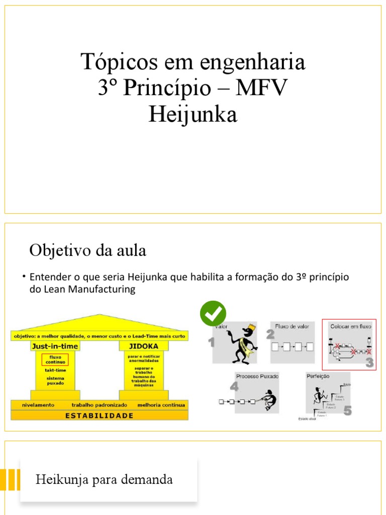 Heijunka: Nivelamento na Produção Lean | PDF | Tempo | Qualidade (negócios)