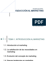 Plan de marketing para la introducción al marketing