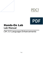 CSharp 3.0 Language Enhancements Hands on Lab