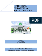 Draft Proposal Masjid 2022