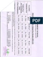 Fee Structure