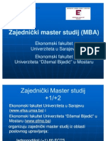 Master MBA Mostar