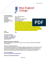 FI6315 Managerial Finance Spring I 2022 Unger