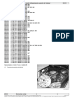 Mercedes ML320 W163 112942 2003 Sensor Cigüeñal Bomba Depósito y Relé de Bomba