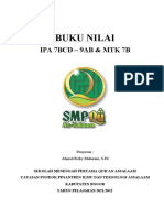 Cover Buku Nilai Siswa TP 20212022 Ahmad Rizky M, S.PD