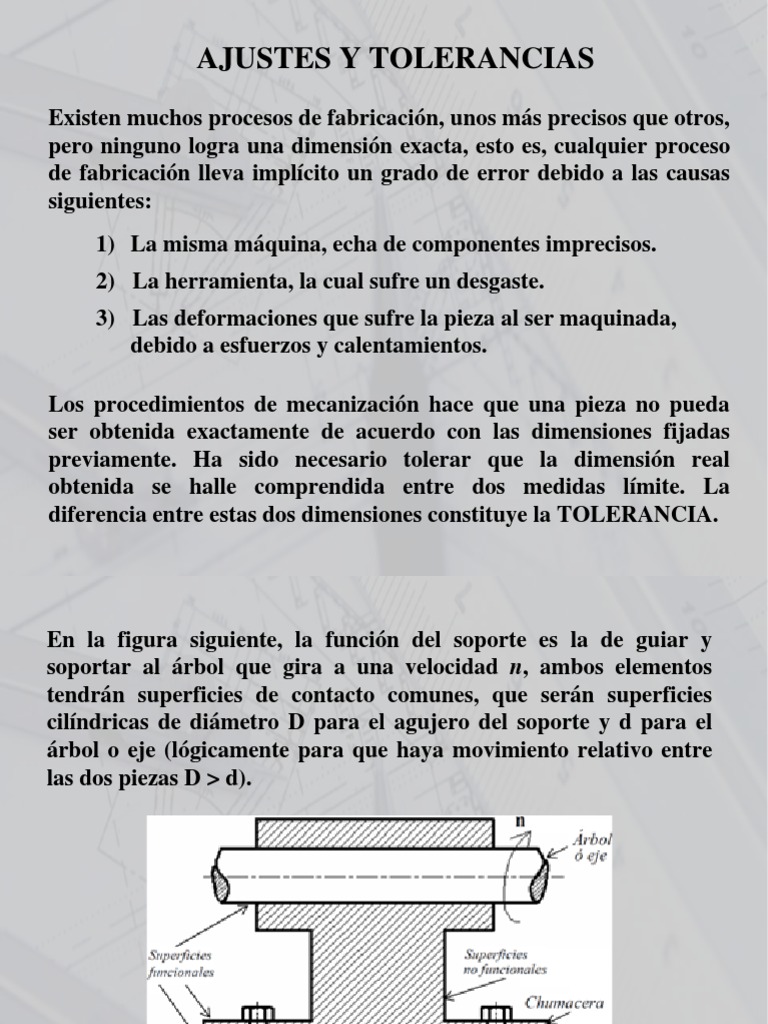 Tipos de Ajustes y Tolerancias | PDF | Tolerancia de ingeniería ...