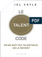 Le Talent Code Daniel Coyle Z