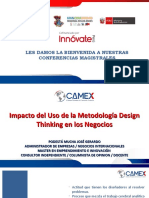 CAMEX - INNOVATE - Taller Aplicativo en Design Thinking - Impacto Del Uso de La Metodología Design Thinking en Los Negocios - 11 Marzo