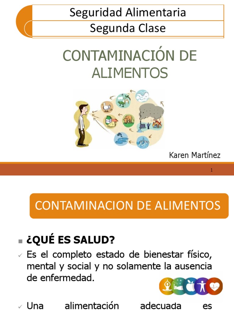 Contaminación de Los Alimentos | PDF | Alimentos | Ph
