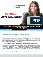 Java Full Stack Developer Syllabus