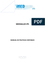 Manual de políticas contables Medsalud