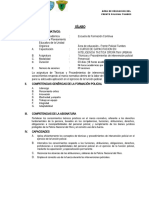 11.tecnicas y Procedimientos de Intervencion Policial