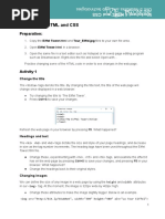 HTML Exercises For You To Practice | PDF | Html Element | Html