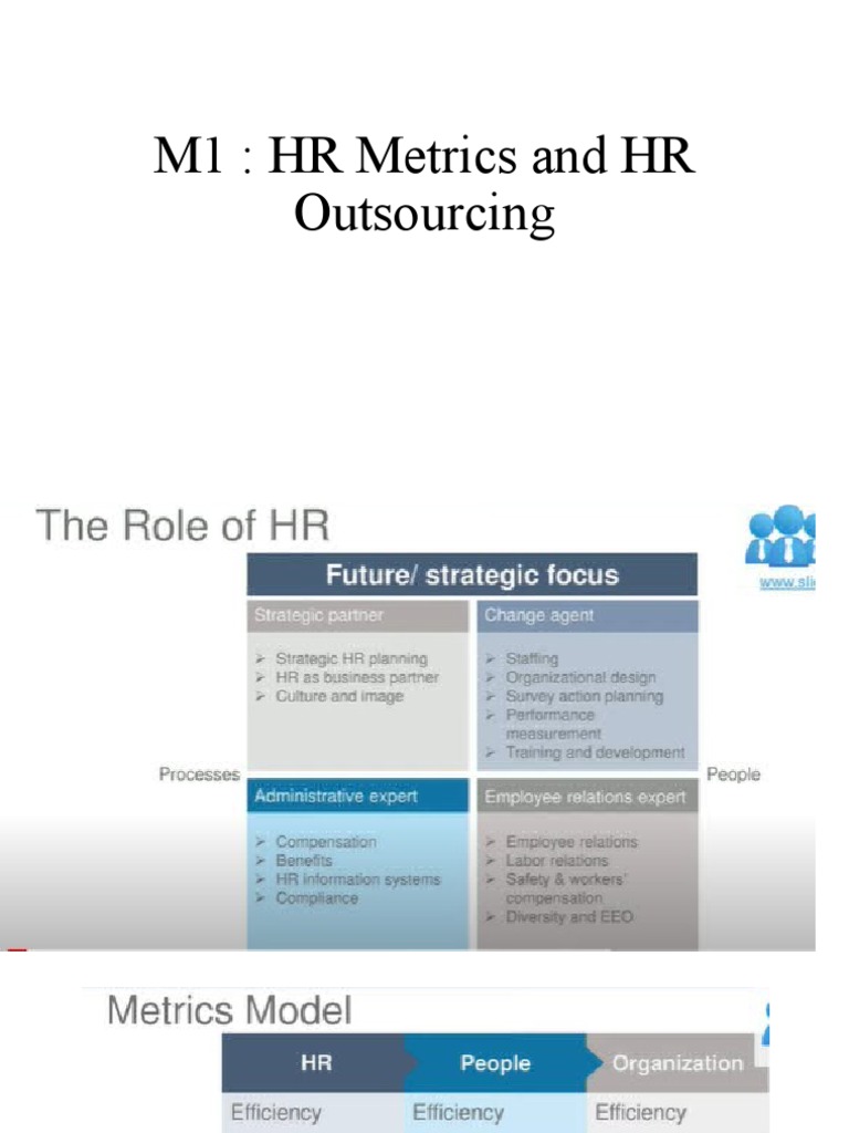 HR Metrics and Outsourcing Strategies | PDF | Outsourcing | Turnover ...