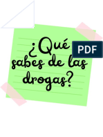 Pregunta Inicio ¿Qué Sabes de Las Drogas