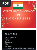 Download Contribution of Ncc in Nation Building by subavl SN59231585 doc pdf