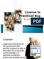 License To Practical NSG