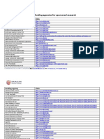 Funding Agencies Links 1 1