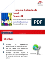 Economia Aplicada A La Salud Sesion 1