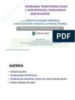 Hasil Pemeriksaan Dokumentasi Komunikasi Rujukan - Usg Obstetri Dasar Terbatas PDF
