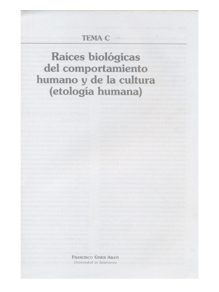 Etologia Humana PDF