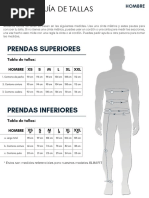 Cuadros - Tallas PINTO