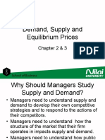 Chapter 2 & 3 - Demand, Supply, and Equilibrium
