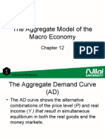 Chapter 12 - The Aggregate Model of The Macro Economy