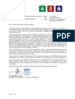 Invitation Ministre D'état, Ministre Administration Territoriale Et Décentralisation Burkina Lancement Officiel Virtuel Pro-ARIDES