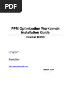 PPM Optimization Workbench 00010 Installation Guide